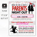 parents night out flyer